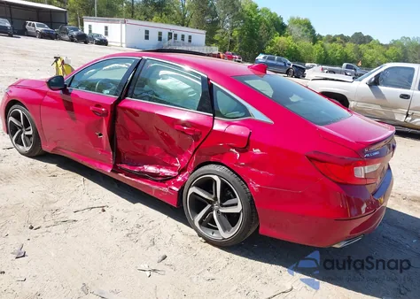 2019 Honda Accord Sport 2.0T from USA, damaged, VIN 1HGCV2F37KA027724